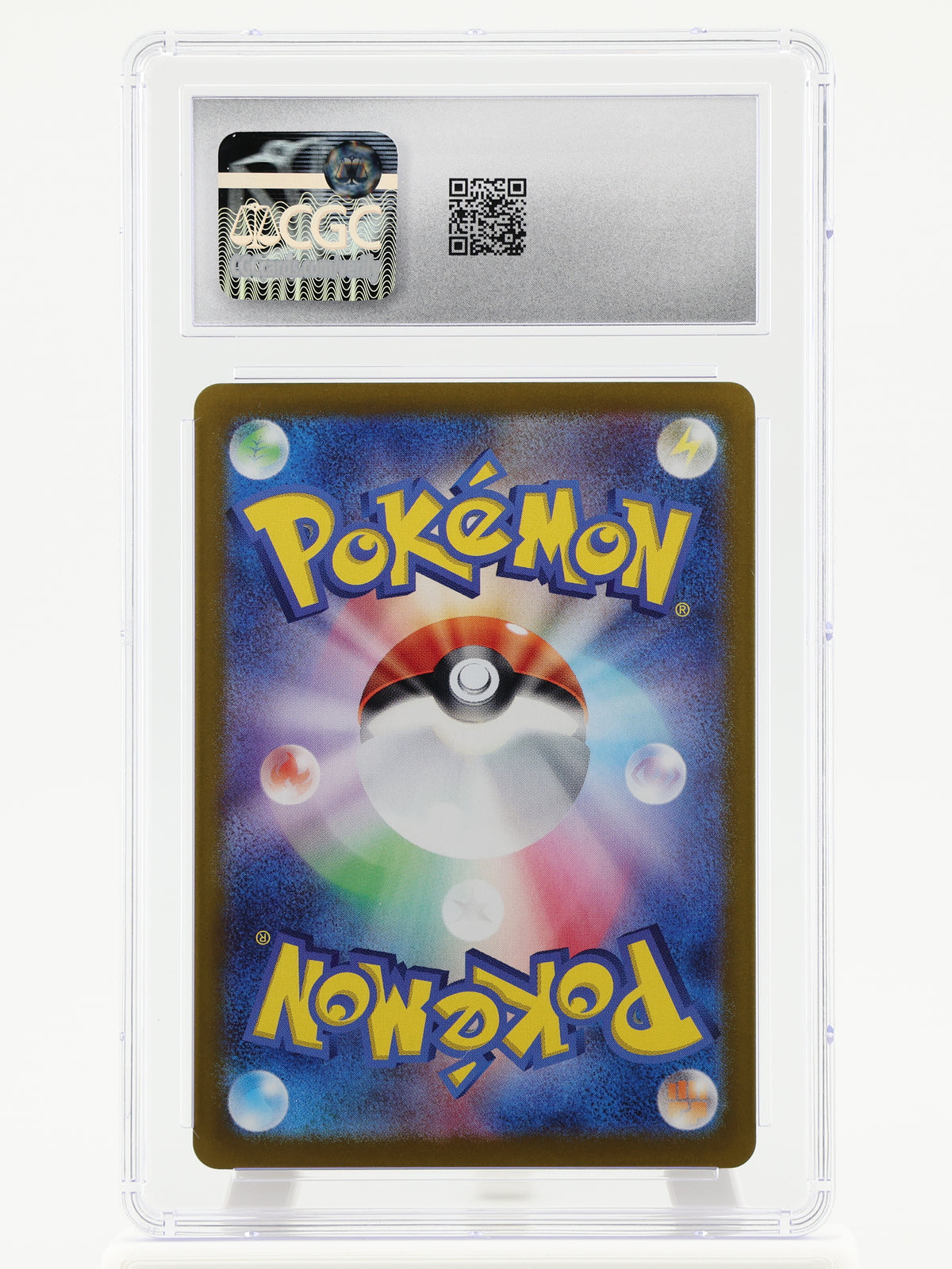 Lillie's Ribombee · Battle Partners · 105/100 · Actual photos of the card in slab · back