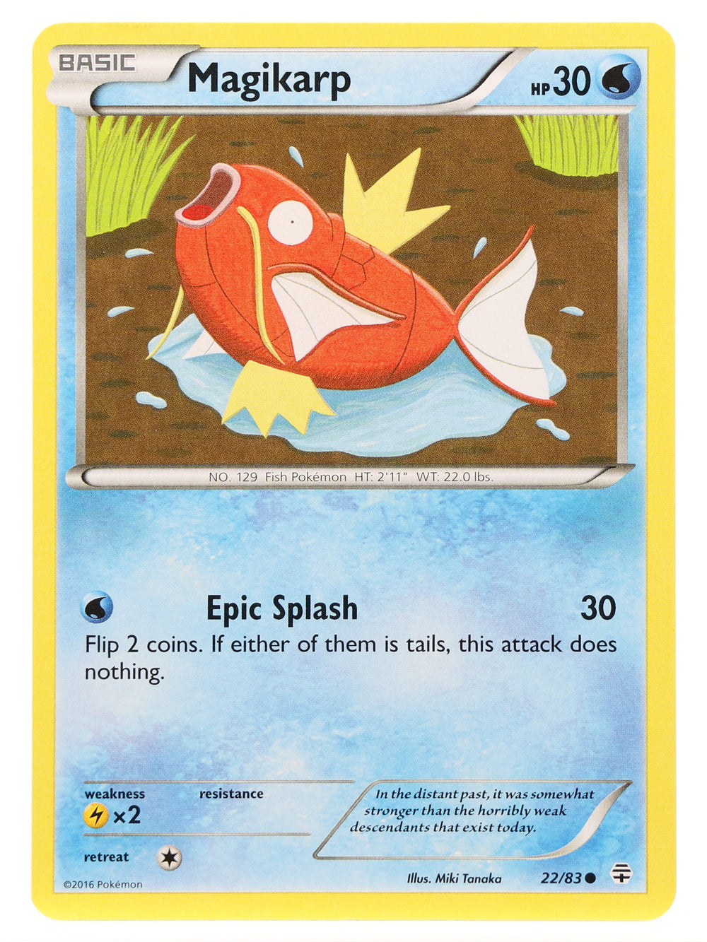 Magikarp · Generations · 22/83 · Non-holo