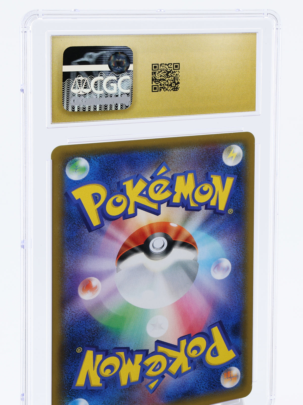 Solgaleo Prism Star · GX Ultra Shiny · 082/150 · Actual photos of the card in slab · back