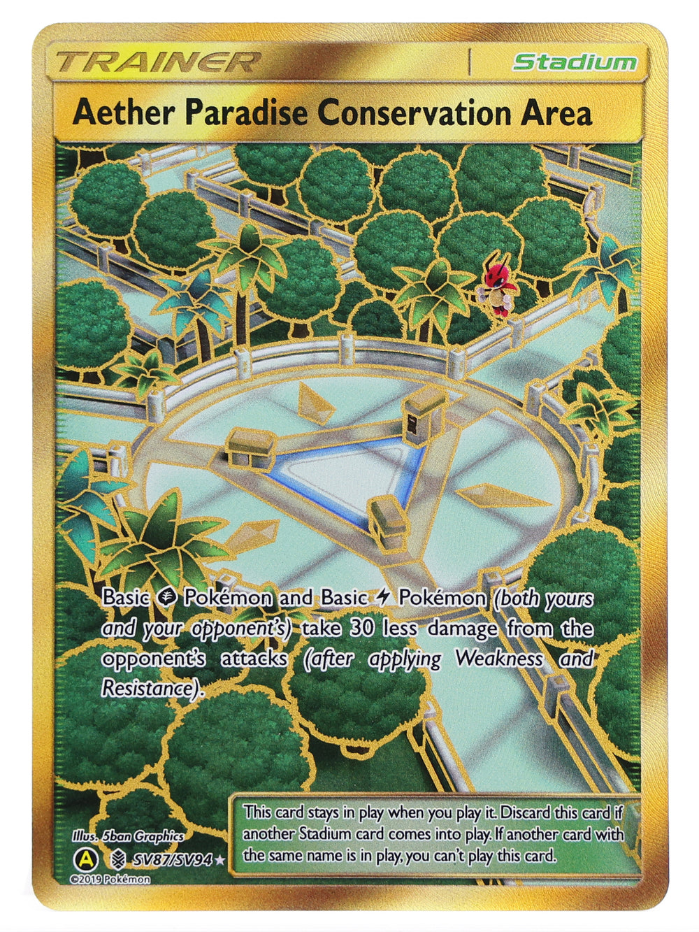 Aether Paradise Conservation Area · Hidden Fates Shiny Vault · SV87/SV94 · Holo