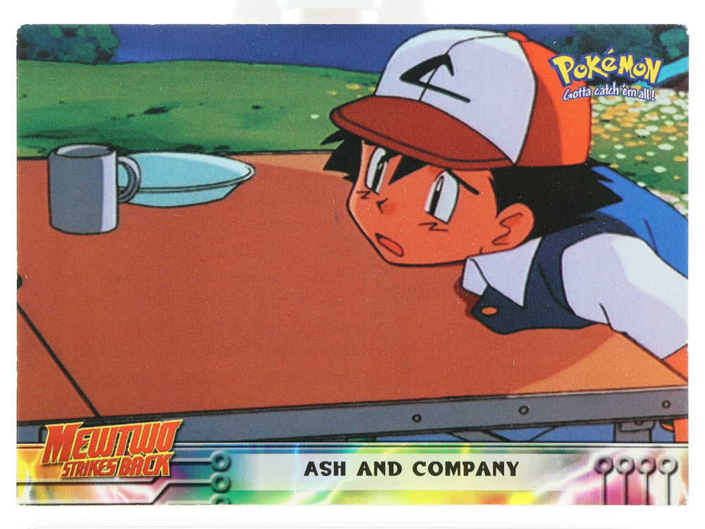 Ash and Company · Pokemon 1999 Topps Movie · 9 · Non-holo